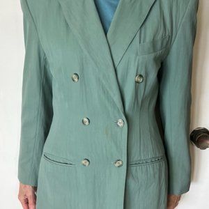 Georges Marciano For Guess Vintage Double Breasted Lined Blazer